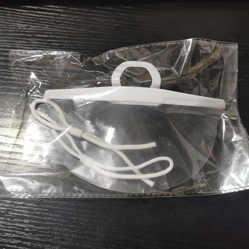 Transparent mask chef mask catering food plastic special Kitchen restaurant canteen anti-saliva droplets wholesale