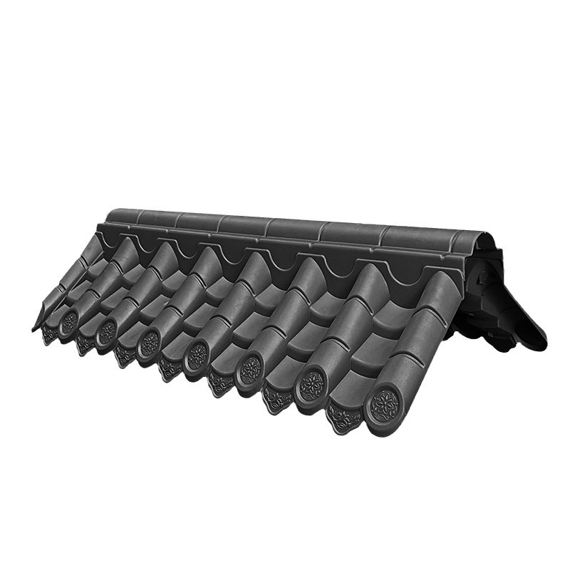 Double-Sided Wall Tiles, Antique Tiles, Pvc Resin Tiles, Double-Sided Integrated Wall Tiles, Horse Head Wall Top, Eaves Tiles, Wall Caps