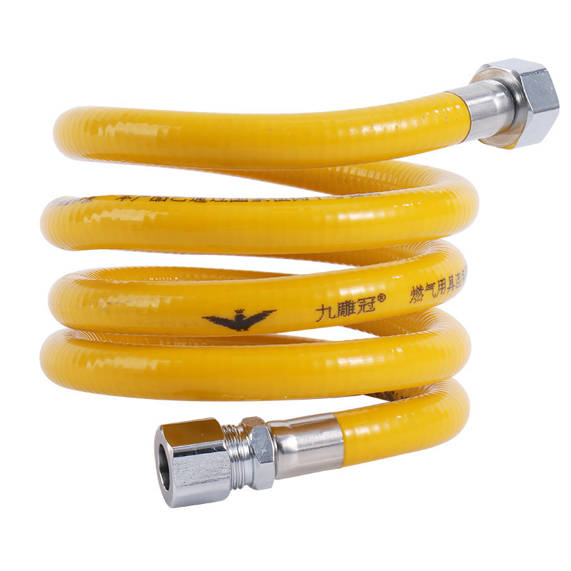 Gas pipe 304 stainless steel metal explosion-proof pipe for stove gas pipe natural gas bellows gas bellows