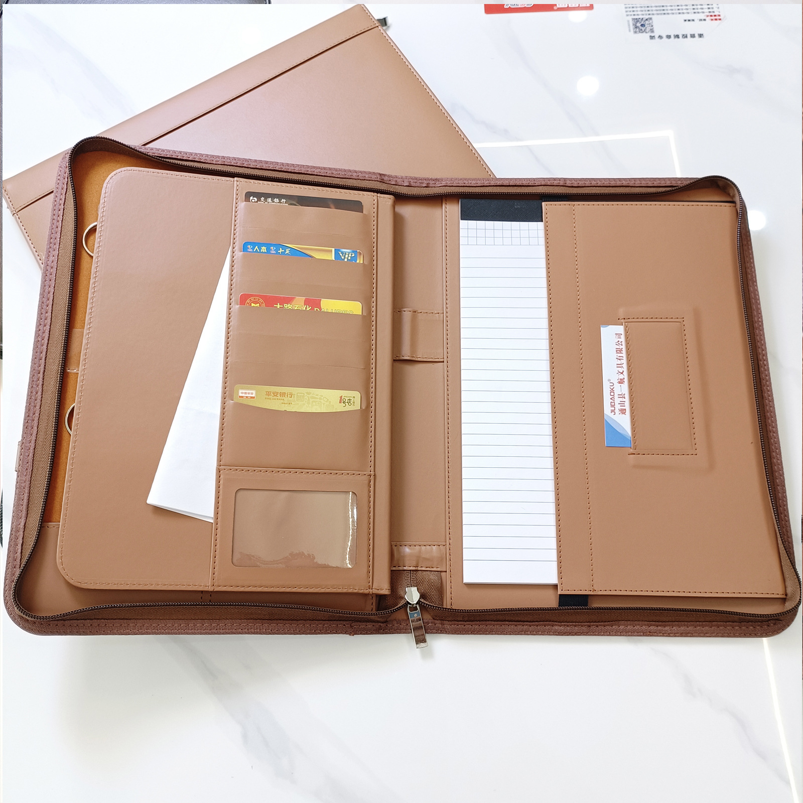 Business Multifunctional Real Estate Sales Gift A4 Manager Folder Delivery Bag Key Bag Folder Customization