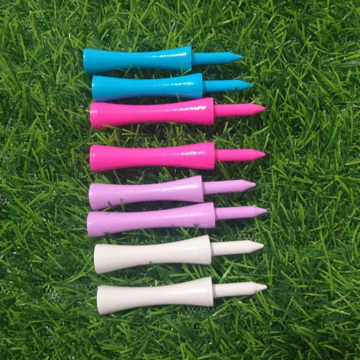 Customized Golf Limit Ball Tee Wooden Golf Limit Spikes Double Layer Golf Wood Tee Source Manufacturer
