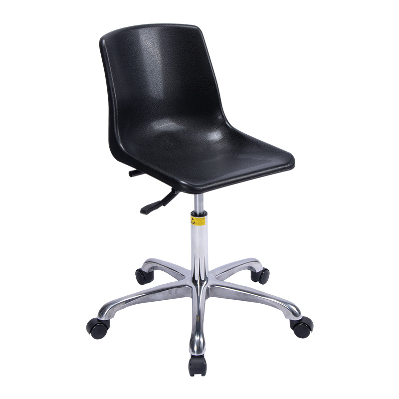 Anti-Static Stool, Dust-Free, for Static-Free Workshops, Adjustable Height, Rotating Round Stool, Anti-Static Adjustable Chair