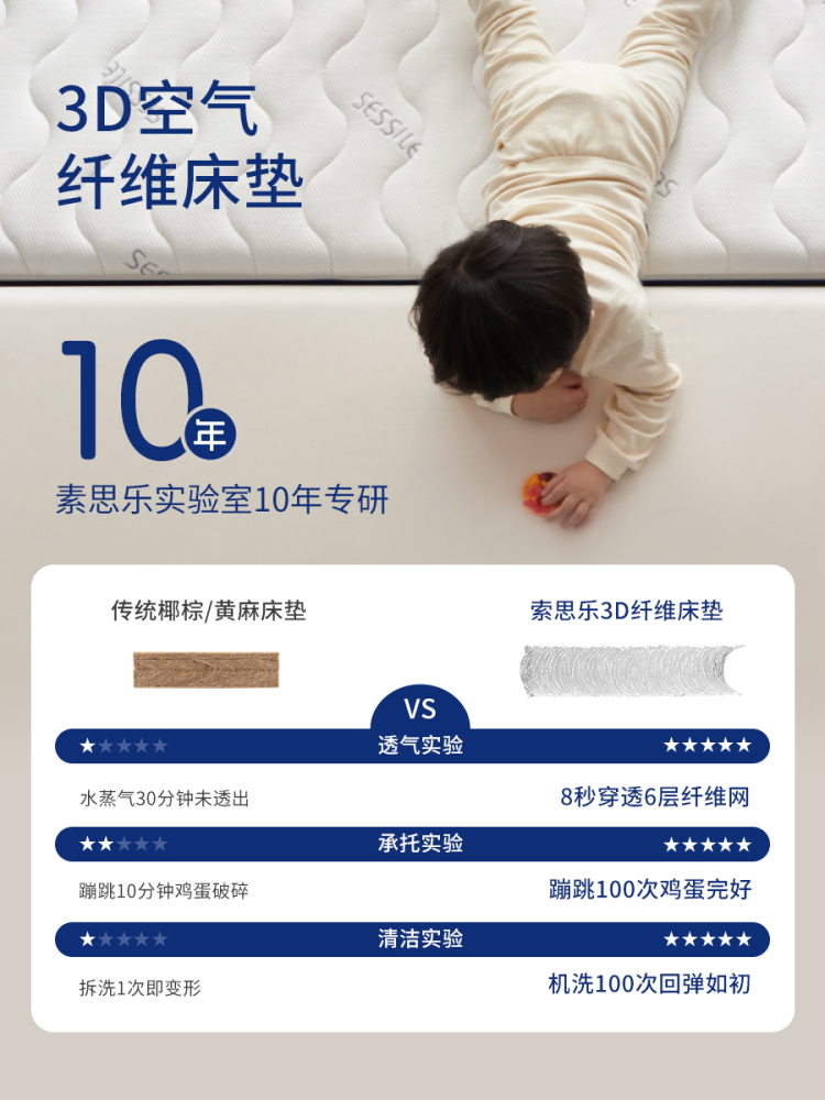 ✅ Splicing Bed Children's Mattress, Widened for Adult Use, Spine-Protecting, Formaldehyde-Free, Custom-Made for Home Use, Zero Formaldehyde