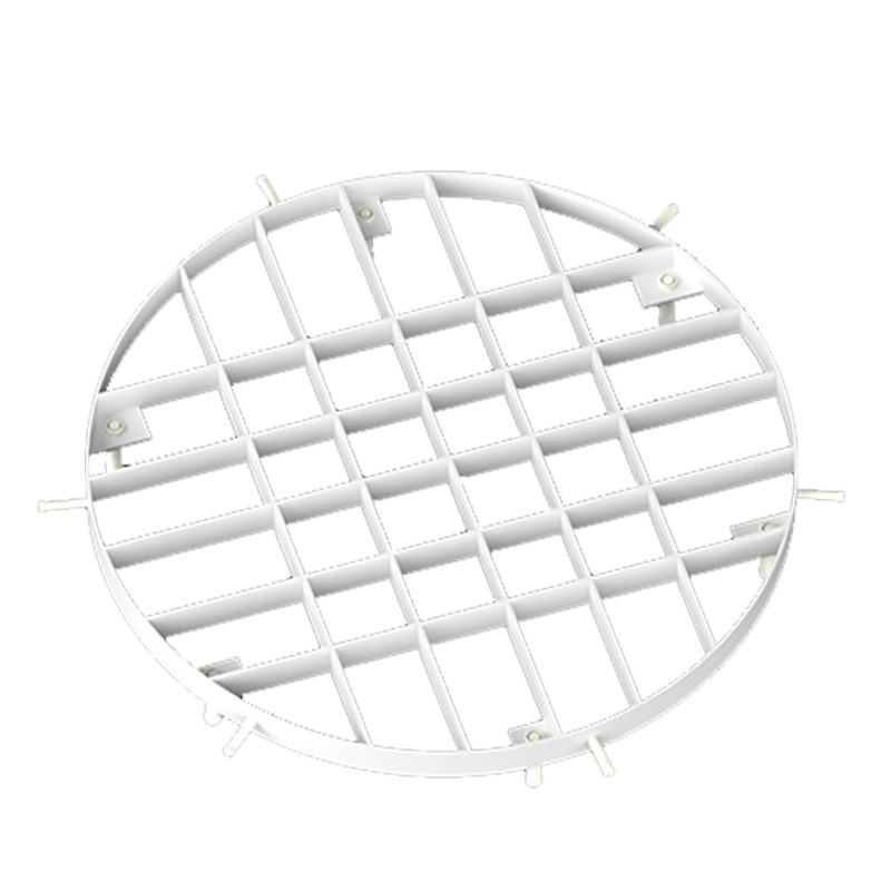 PTFE grid plate PTFE PTFE grid plate high temperature resistant special Teflon chemical reactor parts