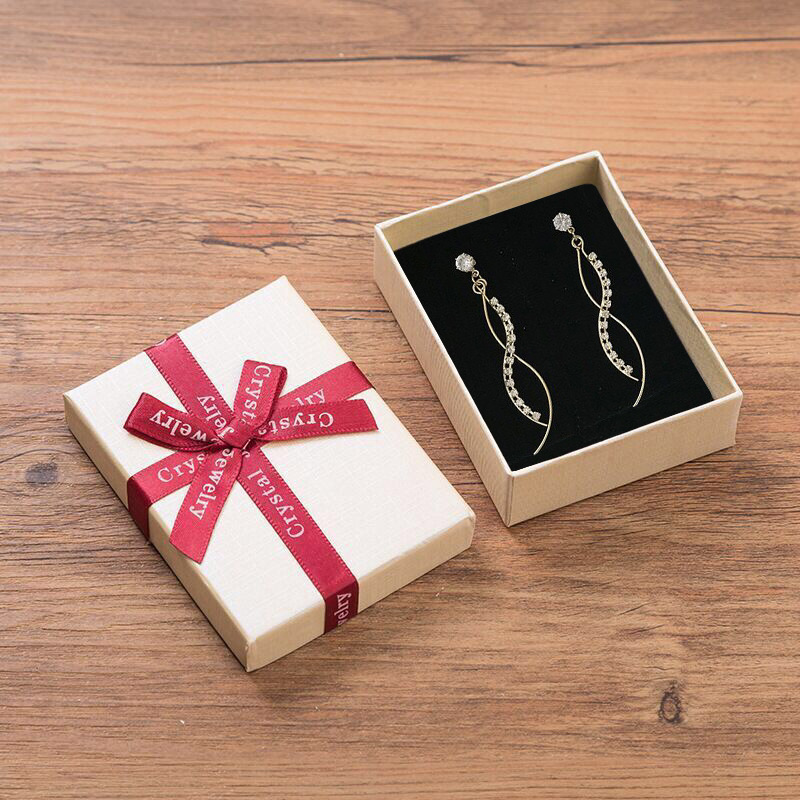 Paper Jewelry Gift Box, Multi-Purpose Packaging Box for Earrings, Necklaces, Rings, Jewelry Gift Box, Exquisite Gift Box, Accessible Luxury