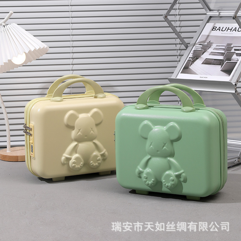 Customized Manufacturer's Cosmetic Bag for Women, Portable Large-Capacity Storage Bag, Cute Travel Portable Gift Cosmetic Case, Ultra-Light