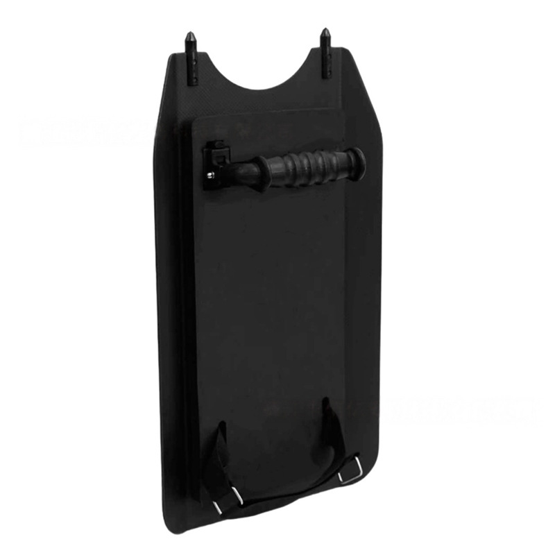 Manufacturer Wholesale Carbon Fiber Arm Shield Handheld Riot Shield Arm Shield Metal Handheld Shield Tactical Arm Shield