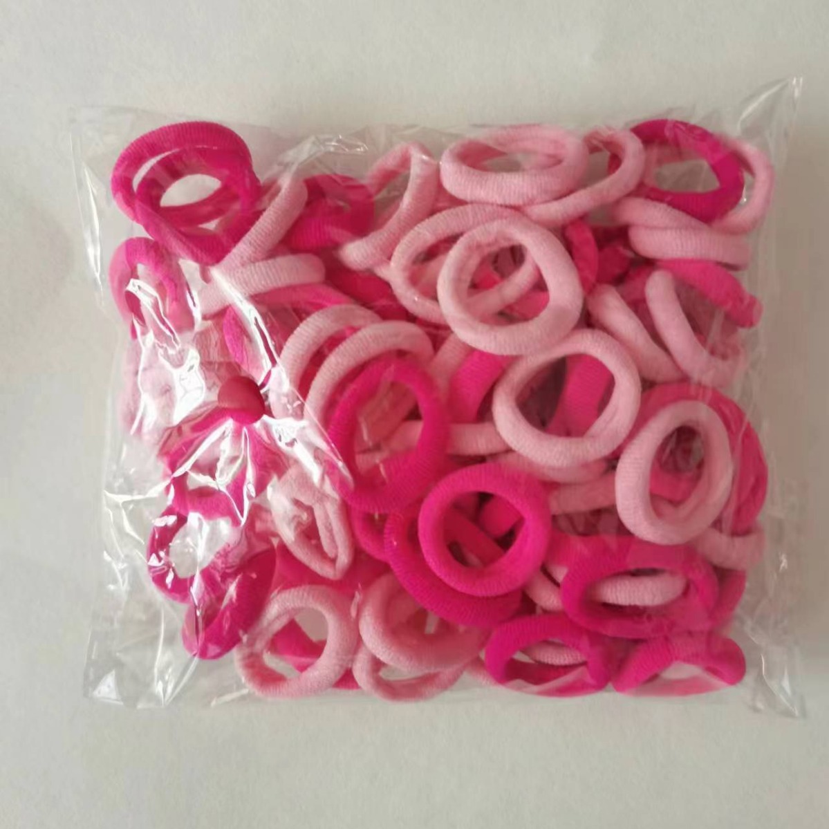 Children's Seamless High Elastic Hair-free Towel Ring Rubber Tendon Hair Rope Candy Color Simple Girl Hair Rope Hair Rope