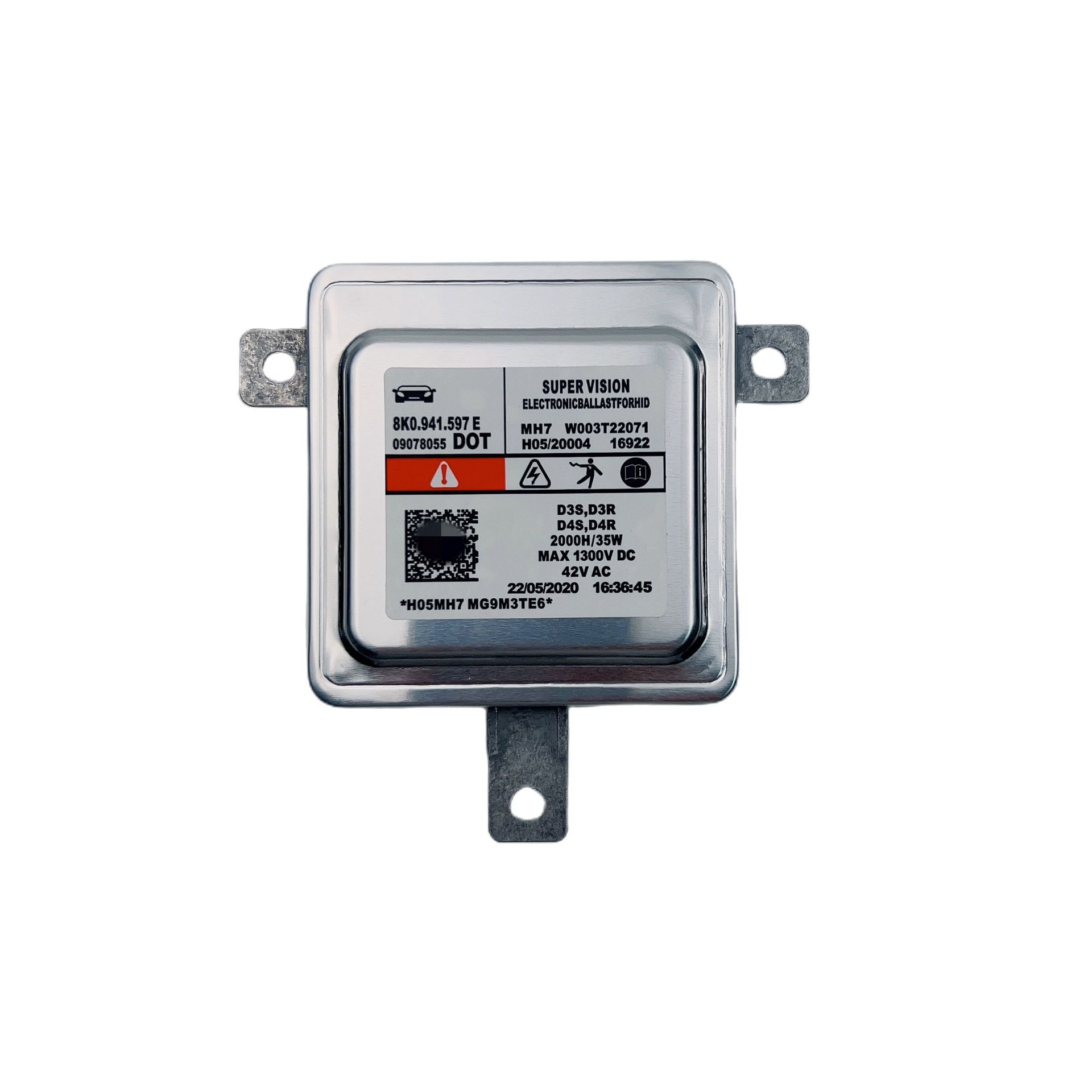 Hid Xenon Lamp Headlight Ballast Ballast 8K0941597E Domestic Brand New Warranty Standard Accessories