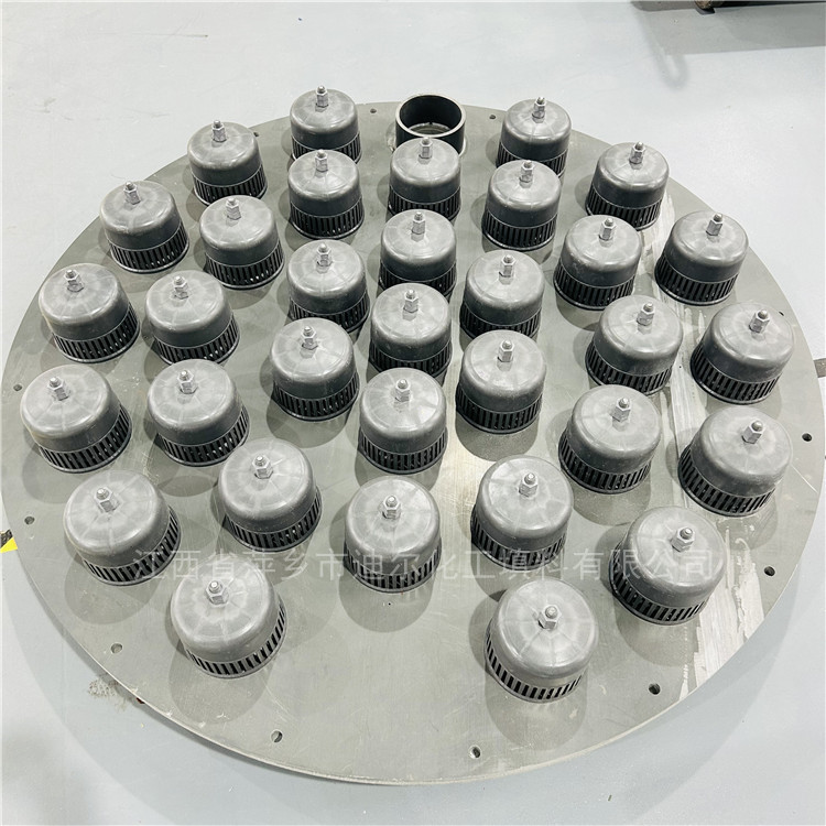 Workshop Production: Cpvc Plastic Round Bubble Plate Tower Plate Absorption Tower Dn100 Bubble Plate Tower Plate