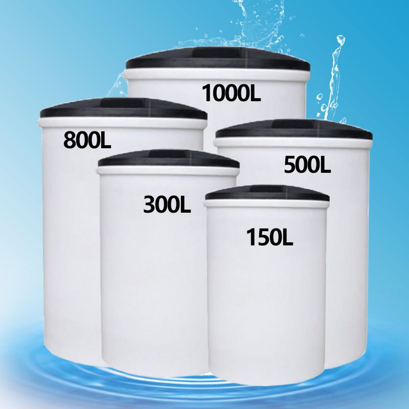 Special Salt Box for Water Softeners, Pure Water Treatment Pe Salt Box, 60L/100L Large Capacity Salt Dissolving Barrel, Salt Storage Device, Extra Large