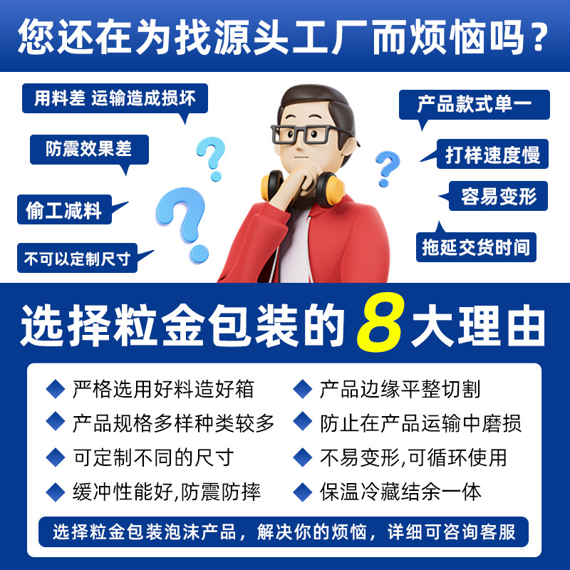 Commercial Stall Epp Insulated Box Fresh Food Refrigerated Large-Capacity Foam Box Epp High-Density Foaming Molding Manufacturer