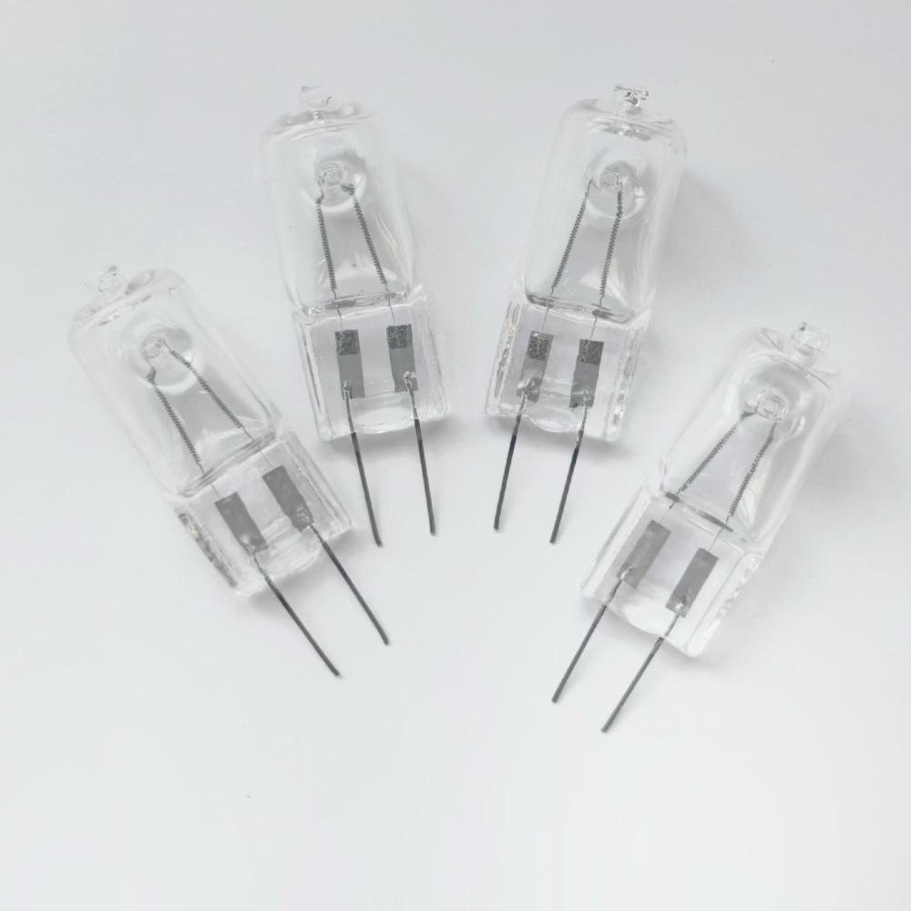 220V 35W 50W Halogen Tungsten Bulb 0.5-Pin Lamp Bead Aromatherapy Wall Lamp Table Lamp Chandelier Lamp Core Light Source Halogen