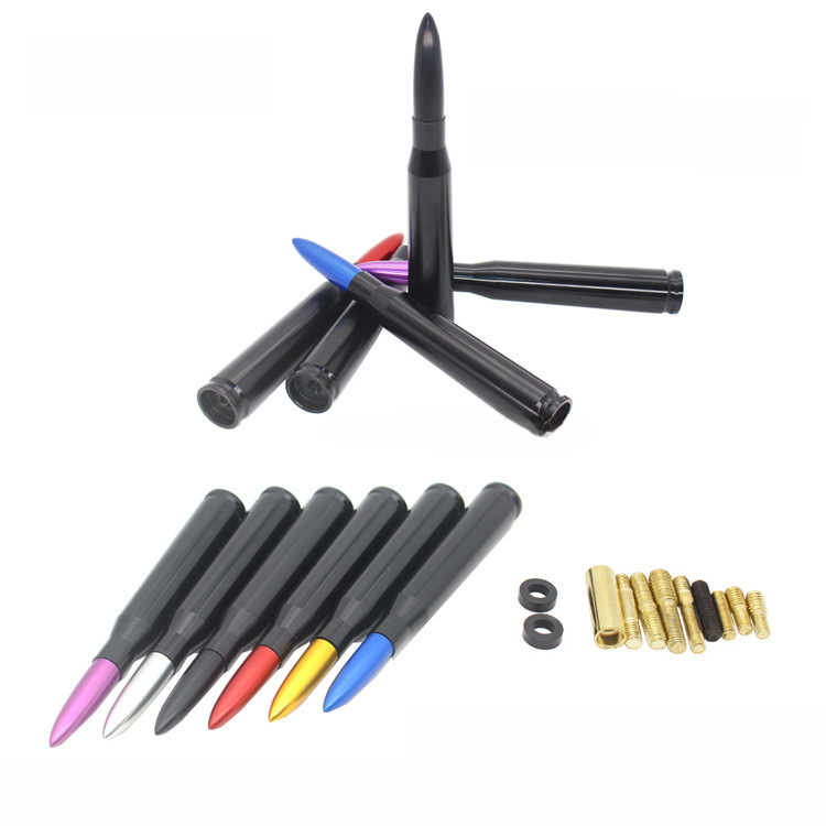 Car modification antenna car decoration bullet pointed antenna antenna modified bullet antenna off-road vehicle antenna