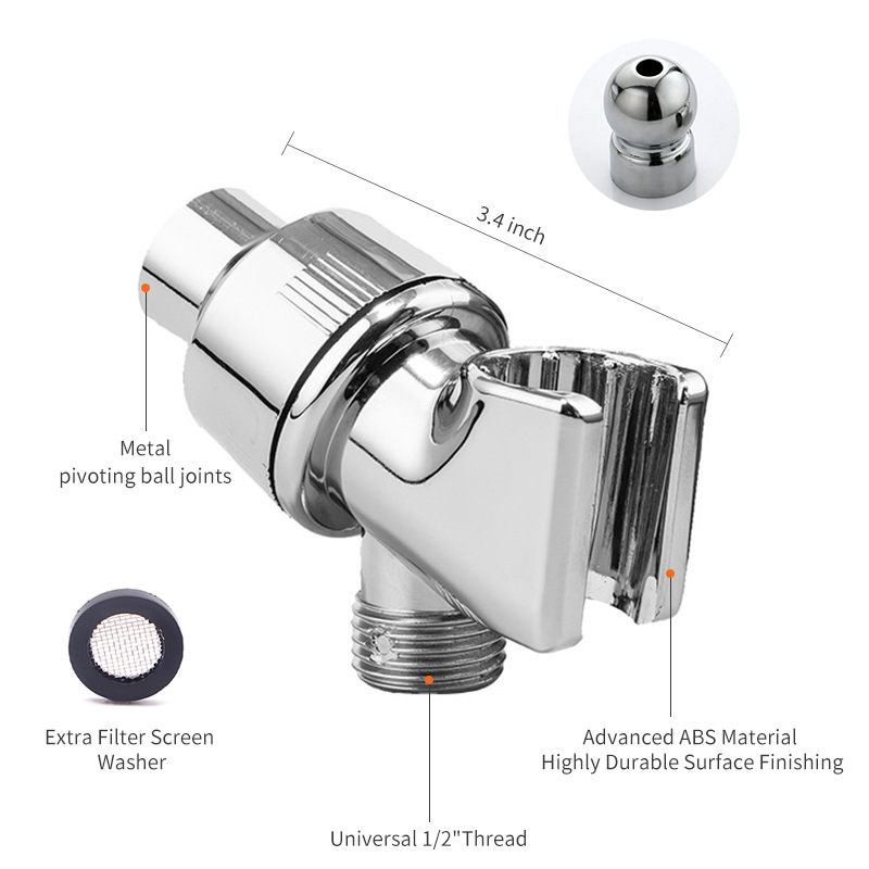 Cross-border shower bracket fixed base foreign market export bathroom accessories plastic shower seat new