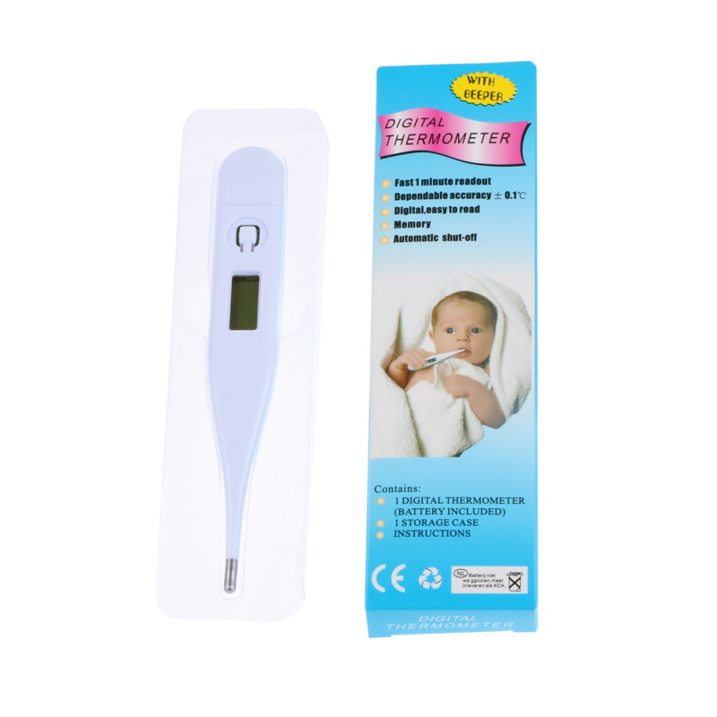 Foreign Trade Cross-border Electronic Digital Thermometer Household Oral Thermometer Adult Axillary Temperature Measurement Fahrenheit Celsius Double-cut