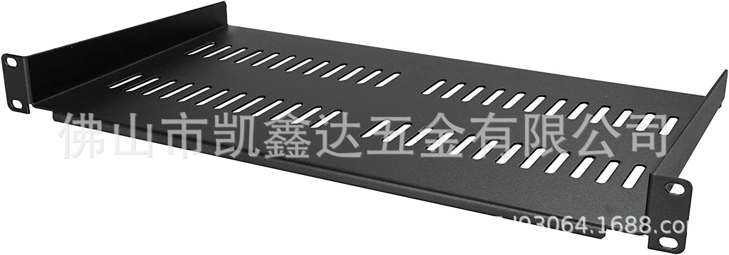 Cross-border hot sale 1U server cabinet rack metal ventilation cooling rack cantilever tray rack factory direct sales