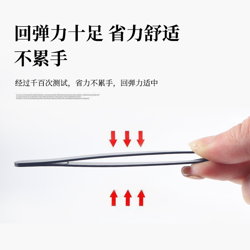 Tweezers eyebrow clip plucking eyebrow pincers stainless steel beard plucking artifact men's false eyelashes women's eyebrow pliers