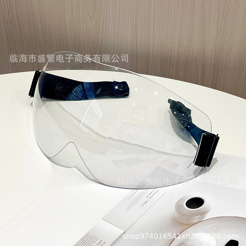 Шапка с противотуманной линзой, модная шапка, прозрачная защита без антифога