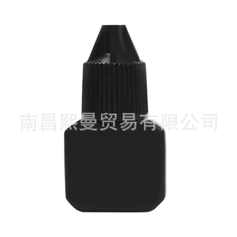 Grafting eyelash glue empty bottle sub-bottle eyelash glue bottle eyelash glue bottle black white 5ml8ml factory goods