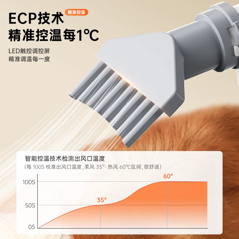 Household Pet Water Blower, Large Dog Hair Blowing and Drying All-In-One Machine, Dog and Cat Bathing Smart Blow Drying Artifact