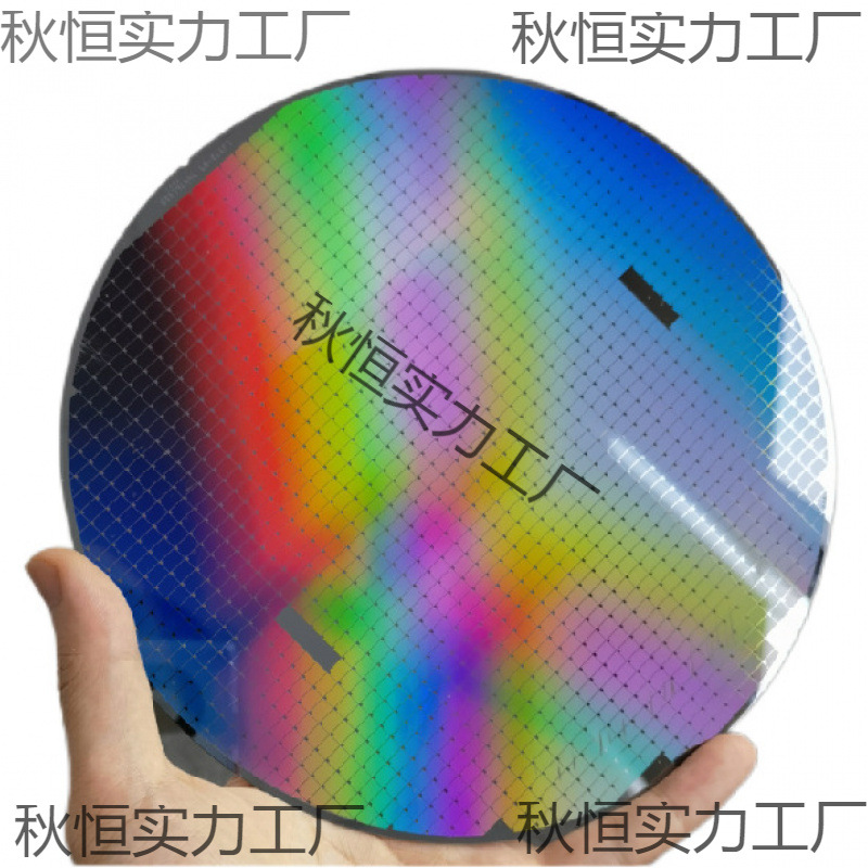 Tsmc Cpu Wafer Wafer Photolithography Integrated Circuit Chip Scrap Silicon Wafer Teaching Test