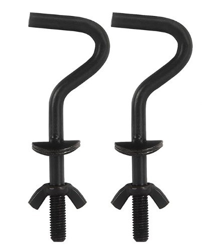 Plum Blossom Handle Screws Outdoor Hook Wholesale Manufacturer Rocking Chair Swing Hook Hardware Accessories Iron Flower Blue Hook