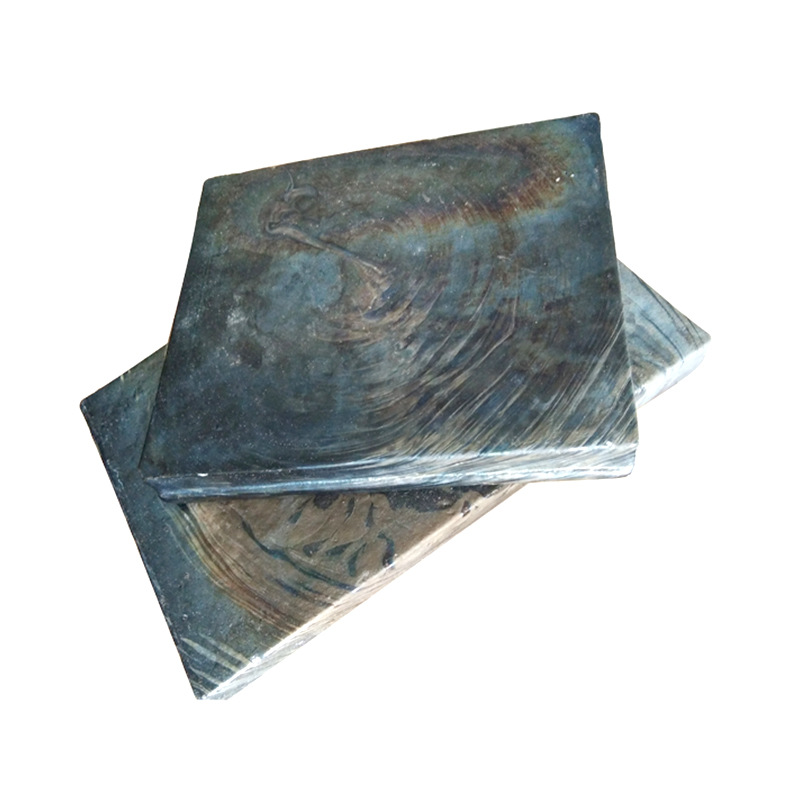 Microcrystalline Cast Stone Plate Chute Coal Discharge Ditch Impact-Resistant and Wear-Resistant Power Plant Coal Bin Lining Slag Fishing Machine Basalt Cast Stone Plate