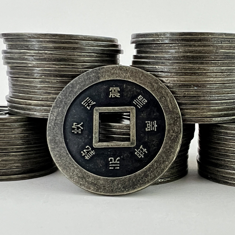 Factory Wholesale Copper Material Copper Coins Antique Retro Mountain Ghosts Spend Money to the World and Win Money Kaiyuan Tongbao Coins