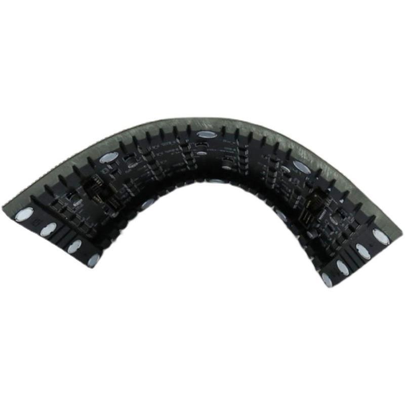 Full-Color Flexible Led Display Indoor Special-Shaped Curved Round Led Screen High-Definition Shopping Mall Advertising Soft Screen Large Screen