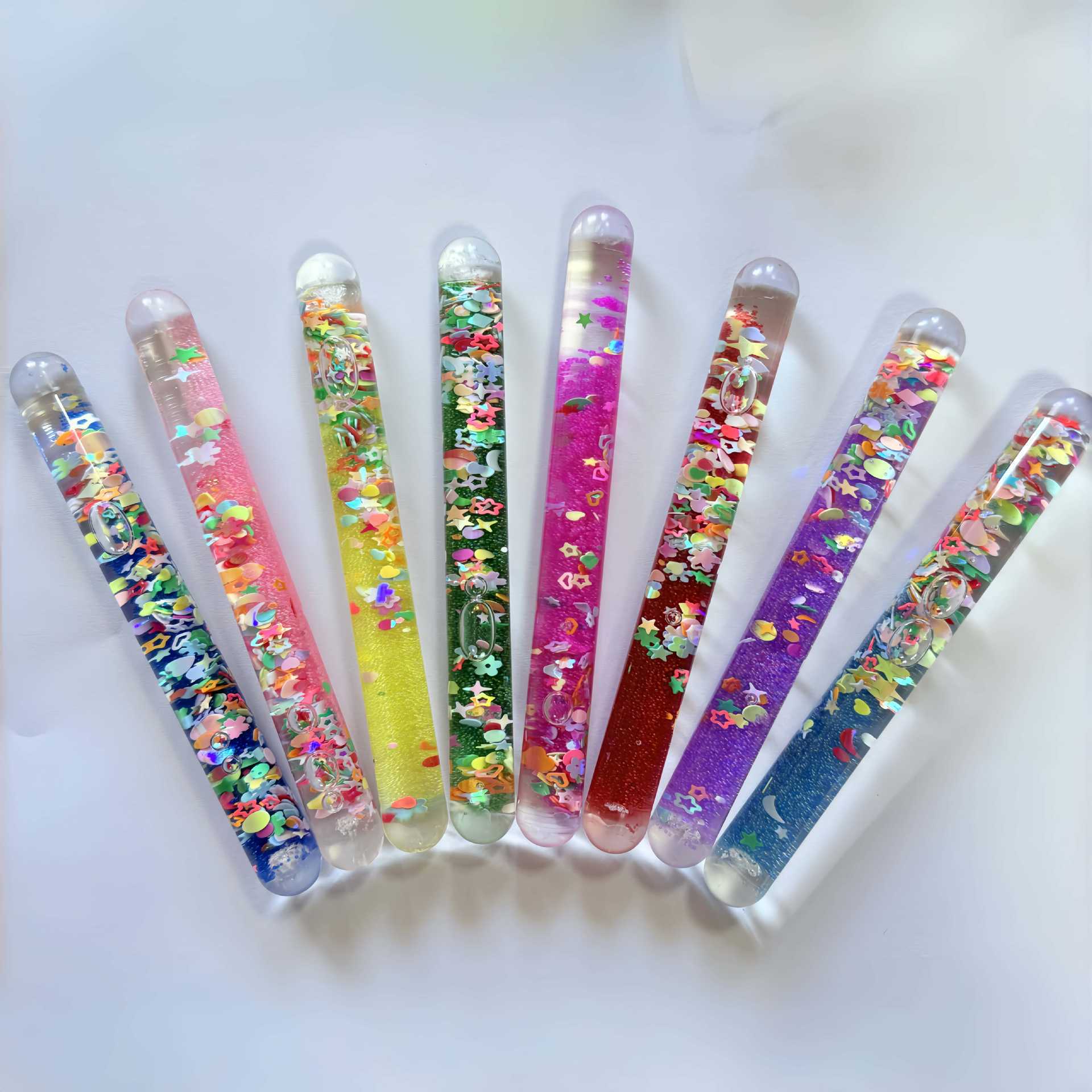 Кросс-граница жидкий блестящий стержень, короткий декомпрессионный вращающийся стержень, короткий таймер с песком