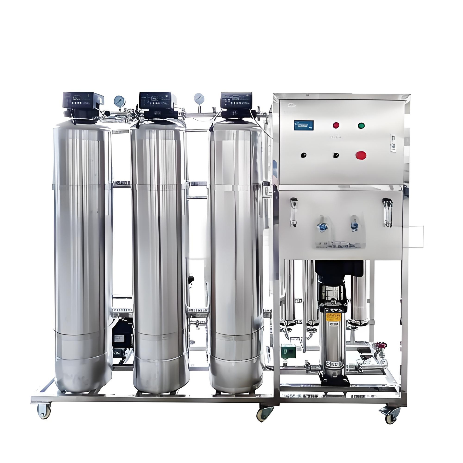 0.25-100 Tons Ro Commercial Reverse Osmosis Equipment Large Industrial Water Treatment Equipment Filter Double-Stage Deionization