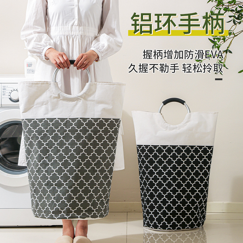 Кросс-бордерная тканевая корзина для хранения, большая корзина для грязной одежды для дома, складная корзина для хранения одежды, оптовая продажа