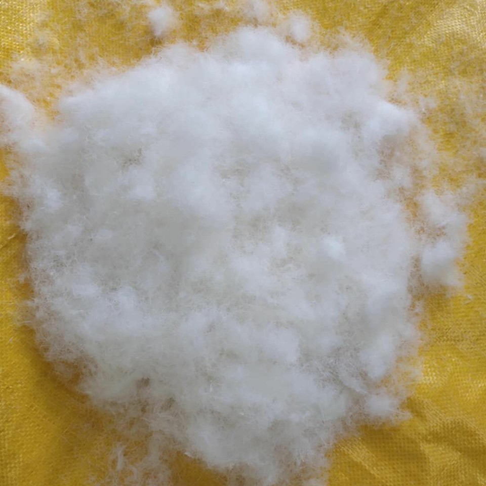 Feather Velvet Silk Manufacturer Direct Sales Fluffy Duck Feather Washed Wool Silk