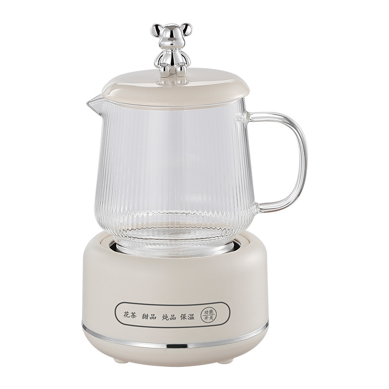 Multifunctional flower teapot mini health pot Home Office small health cup tea hot milk electric stew Cup