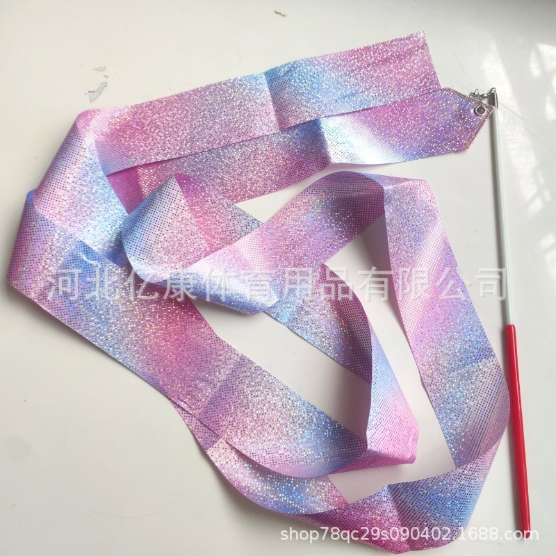 Gymnastics Ribbon Ribbon Artistic Gymnastics Ribbon Competition Color Gymnastics Ribbon Dance Performance Props Ribbon