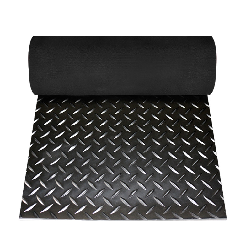 Willow Leaf Pattern Anti-Slip Rubber Sheet Rubber Mat Rubber Pad Patterned Herringbone Floor Wear-Resistant Rubber Mat 3Mm5Mm