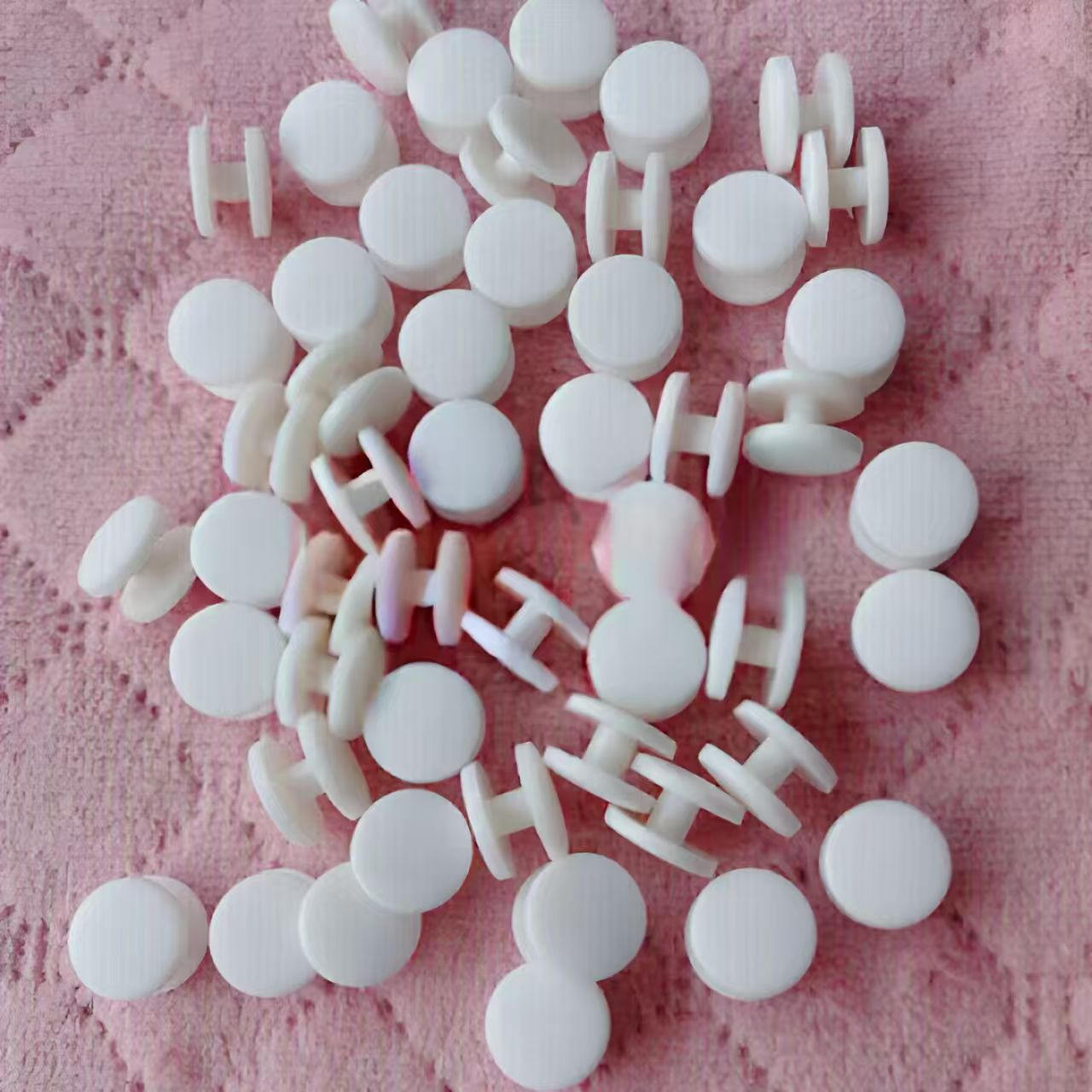 Plastic I-Shaped Buckle, Double-Ended Buckle, Elastic Buckle for Storage, Medical Belt Button, Monitoring Belt Adjustment Buckle