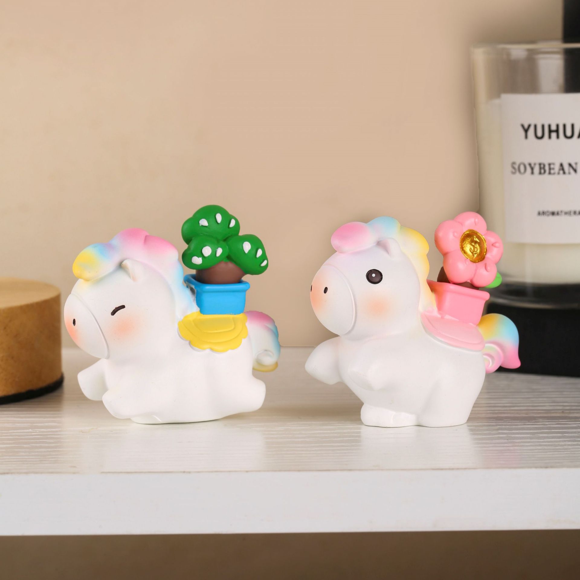 Desktop Small Ornaments to Make You Rich Immediately, Emotional Stability Artifact, Office Workstation Decompression Decoration, Lucky Birthday Gift