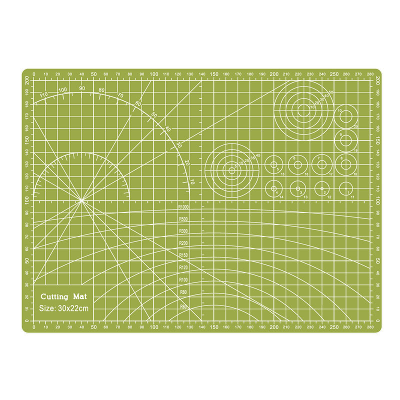 A4 Three-Layer Double-Sided Hand-Cut Board, Art Engraving Board, Self-Healing Cutting Pad, Woodcut Version Soft Cutting Pad