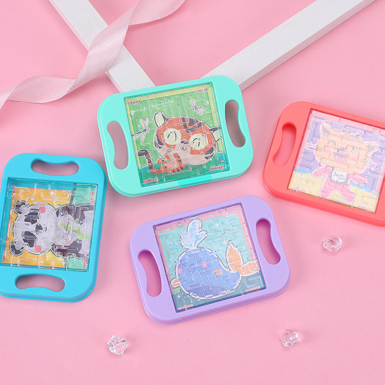 Mini Balance Maze Small Palm Bead Maze Balance Ball Children's Educational Toy Manufacturer Wholesale