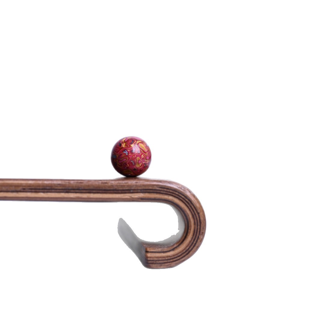 Lacquer Beads 10mm Mother-Of-Pearl Loose Beads Manufacturer Wholesale Cultural and Artistic Lacquerware Bracelet Single Beads Buddhist Beads DIY Multi-Treasure Accessories