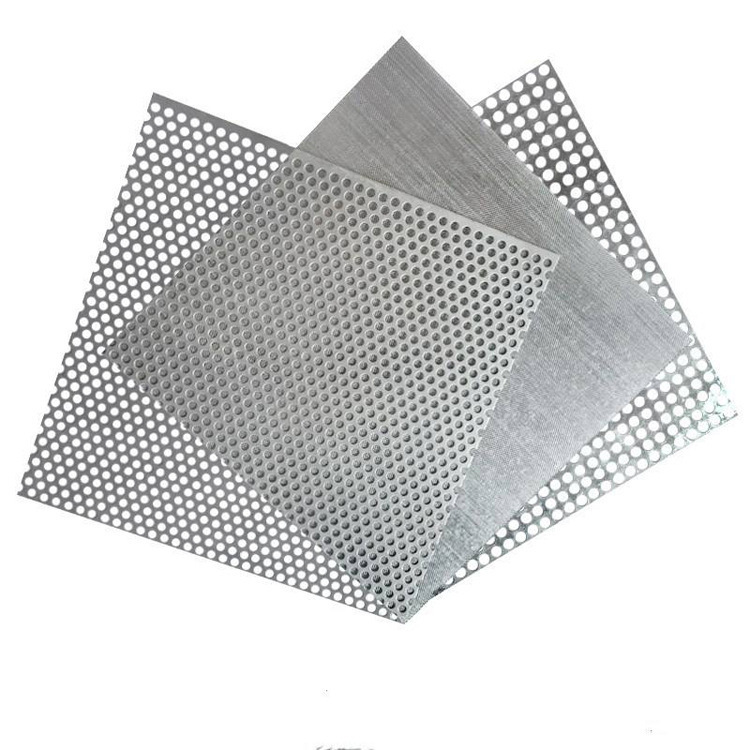 Galvanized Perforated Plate Filter Screen Perforated Plate Hole Plate Heat Dissipation Plate Laser Cutting 304 Stainless Steel Perforated Mesh