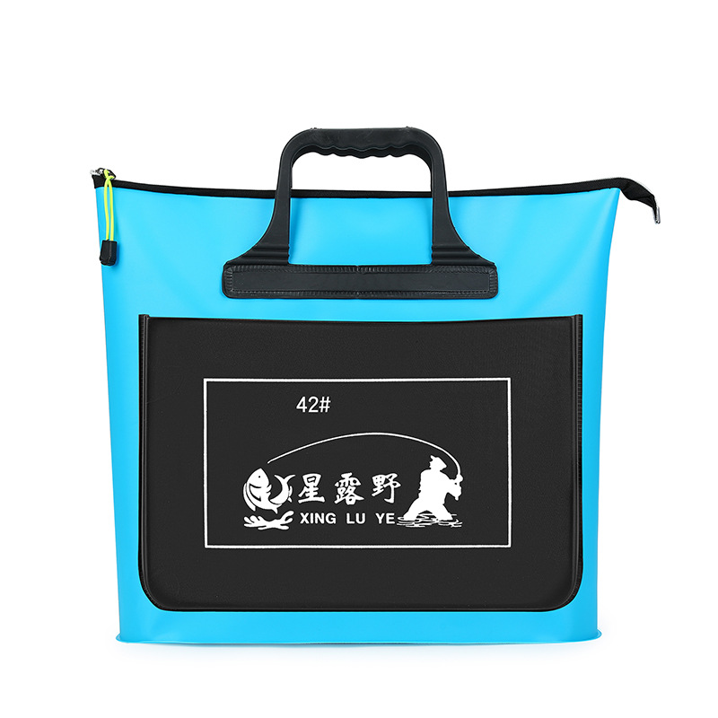 Fish Protection Bag, Multifunctional Fish Bag, Eva Fishing Thickeneded Waterproof and Wear-Resistant Foldableing Portable Fishing Gear Bag