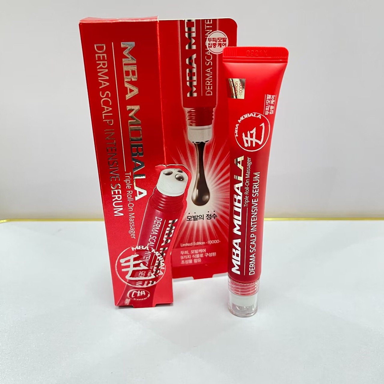 Korean Mba Hair Liquid Black Zeng Long Liquid Red Enhanced Version Mba Hair Liquid 20ml Anti-Counterfeiting Can Be Checked