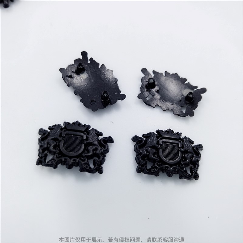 Heel and Upper Multi-Purpose Accessories, Metal Shoe Accessories, Matte Electroplating Color, Curved Face Process