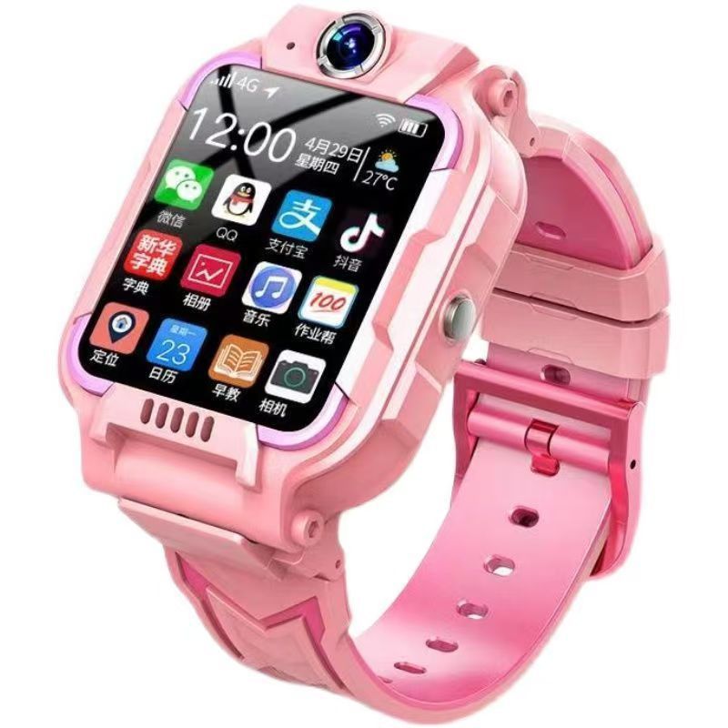 5g Full Netcom Primary School Student Genius Children's Phone Watch Smart Wifi Positioning Download Gift Watch for Boys and Girls