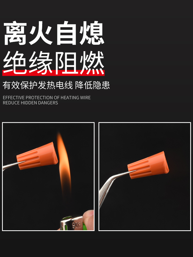 Spring Screw Type P1/2/3/4/6 Wire Connector Rotary Closed Terminal Quick Connector Screw Type Crimping Terminal Cap