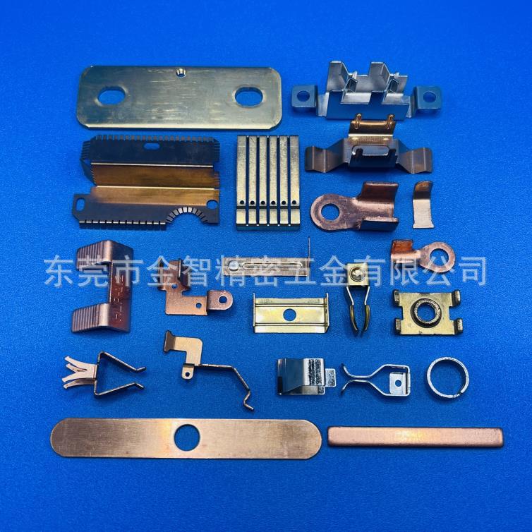New Energy Copper Busbar Connection Piece T2 Copper Bending Busbar Connection Conductive Piece Phosphor Copper Brass Contact Piece
