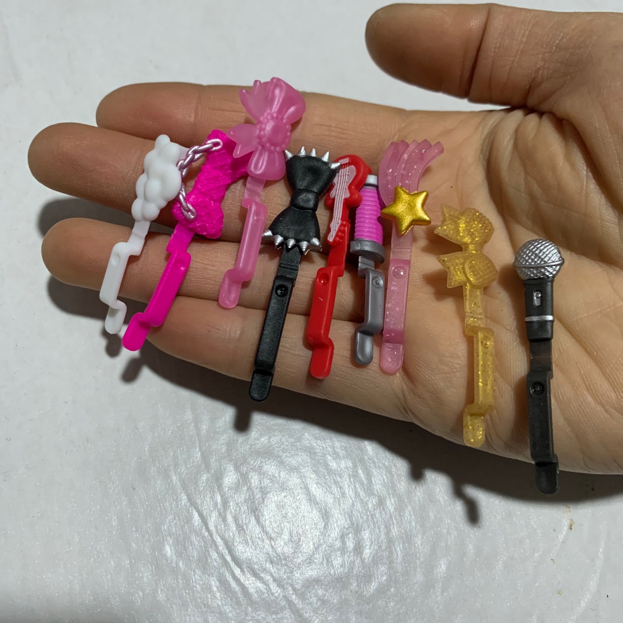 Аксессуары для кукол оптом Заколка маленькая Заколки для волос